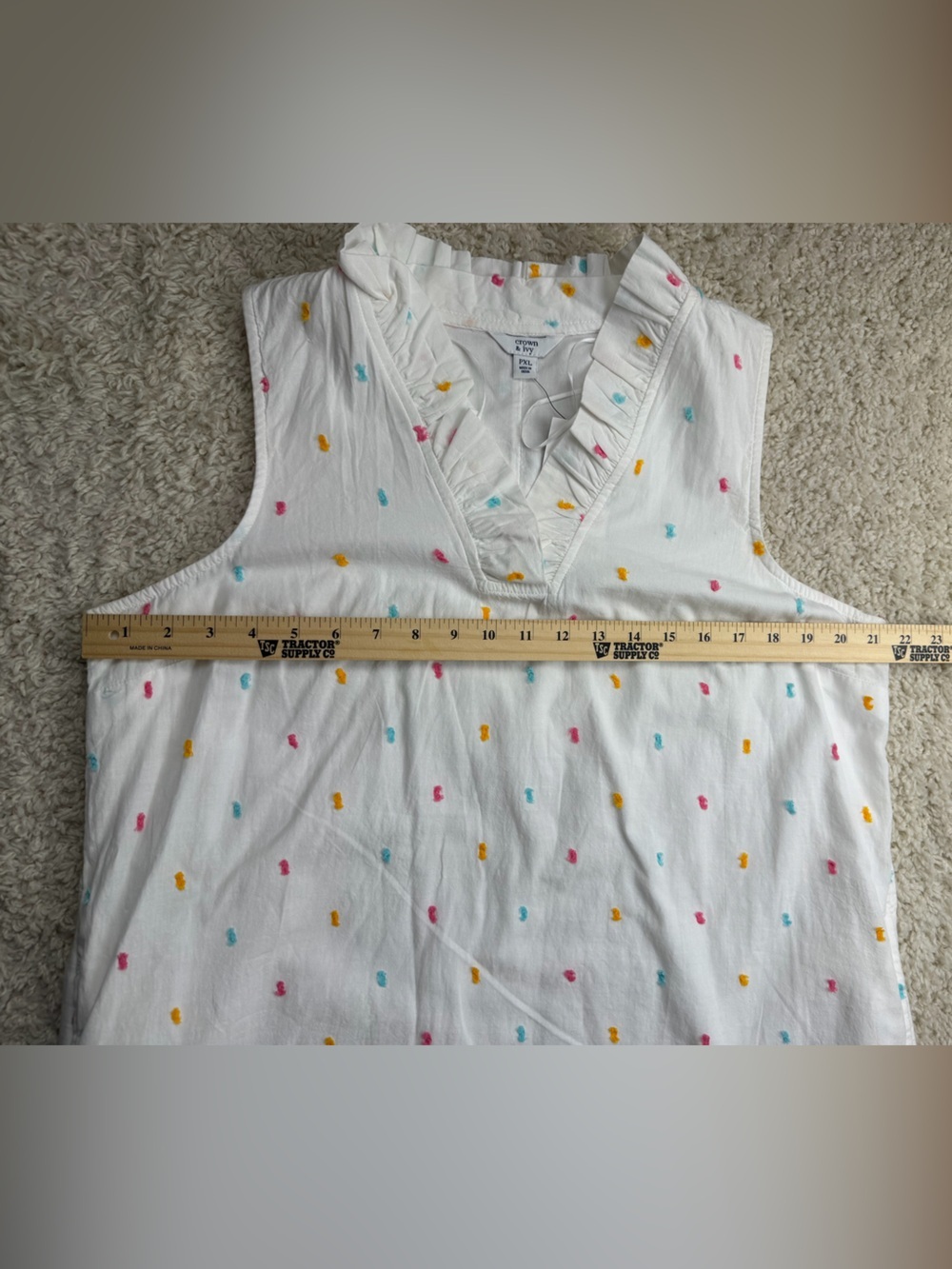 Women’s XLP Crown& Ivy Sleeveless Dress NWT - Picture 8 of 8
